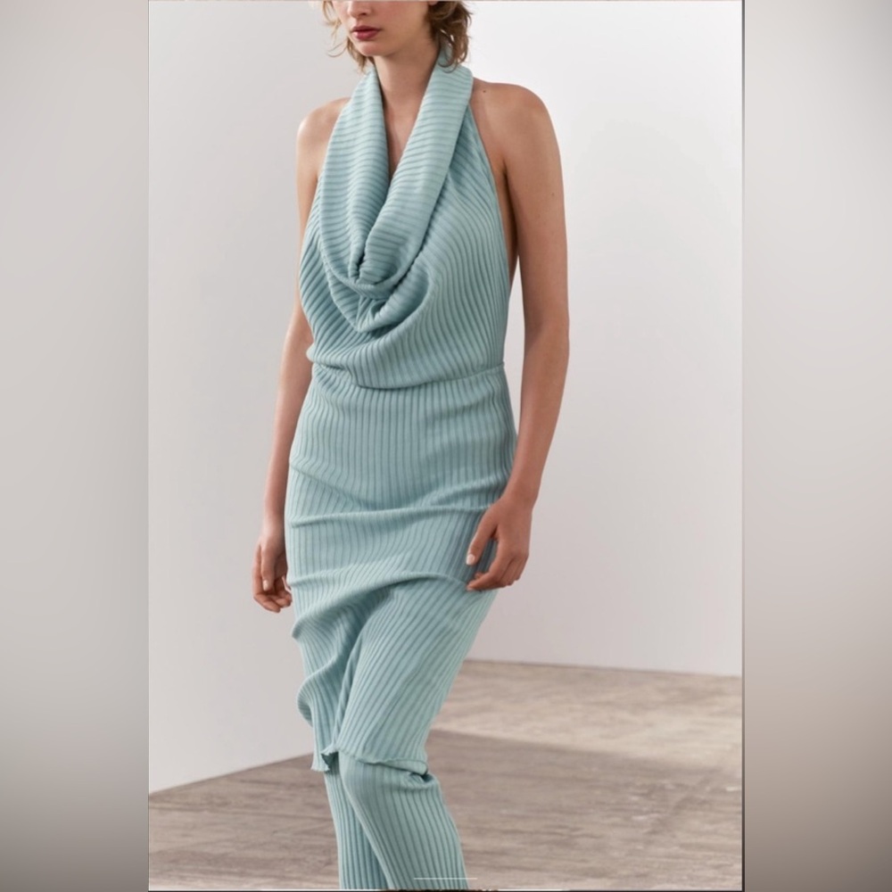 NWT ZARA Ribbed Knit Set